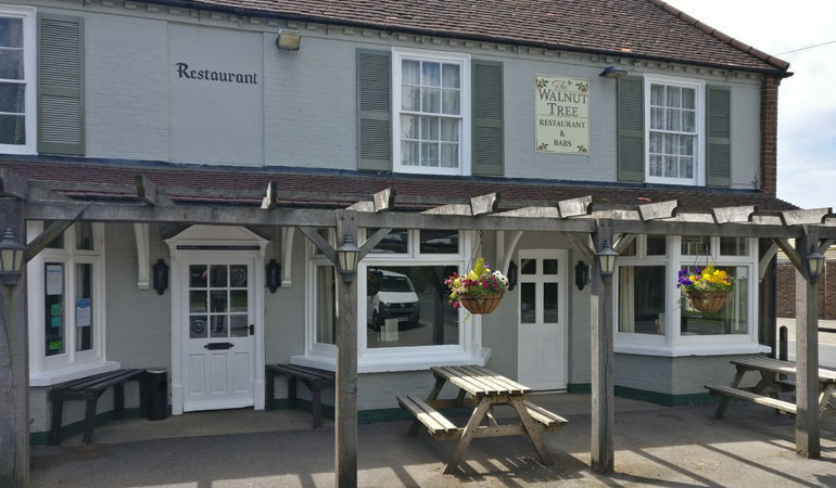 The Walnut Tree Runcton Chichester Front of building